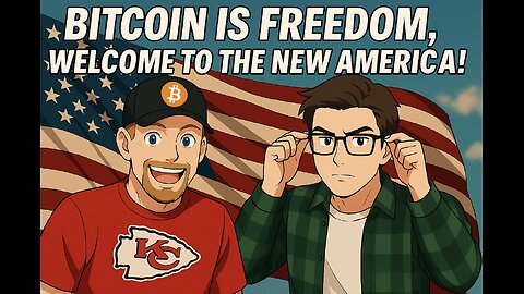 BITCOIN IS FREEDOM, WELCOME TO THE NEW AMERICA!