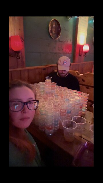 The wheel made me buy 500 Jell-O shots