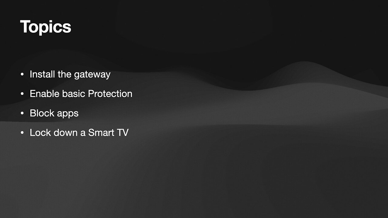 UniFi Gateway How-to
