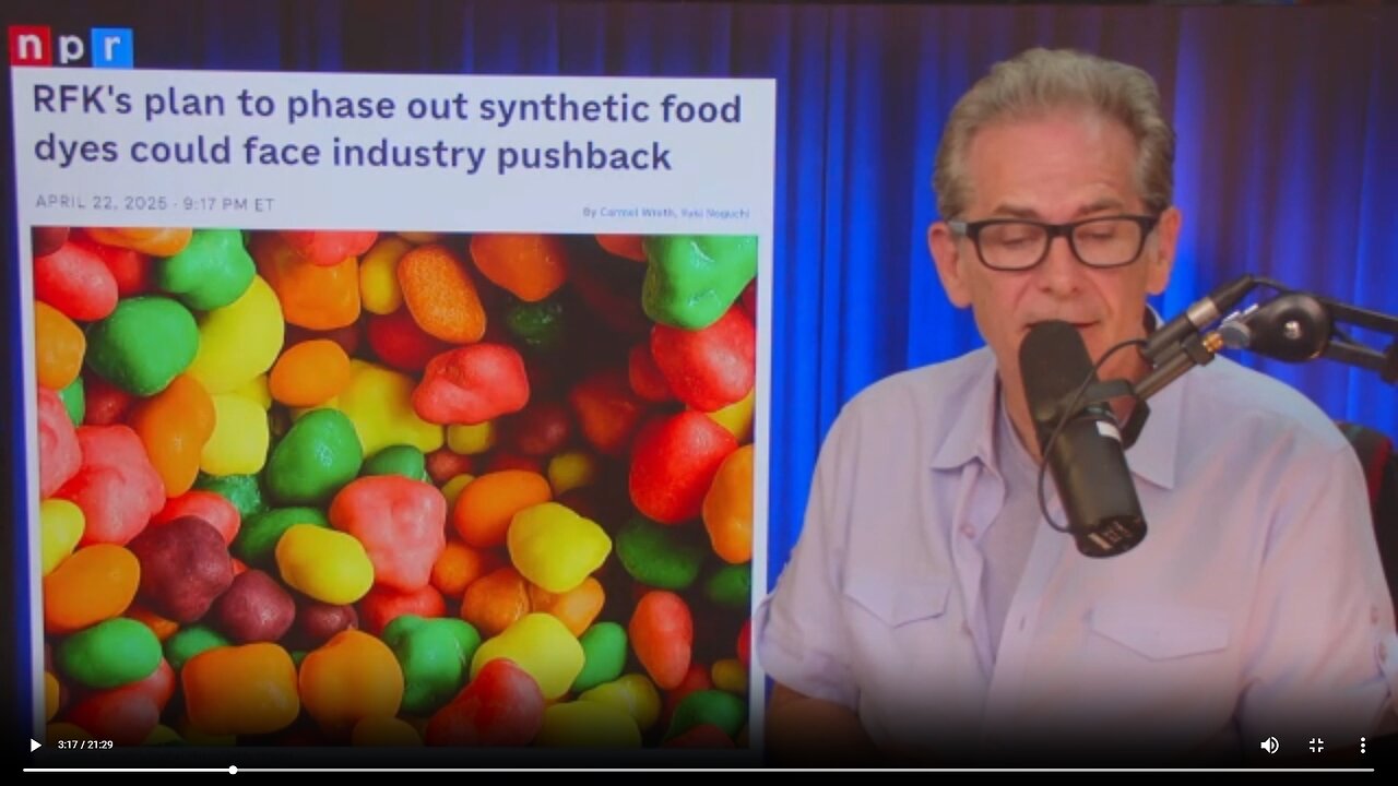 RFK jr to phase out synthetic food dyes▮The Jimmy Dore Show
