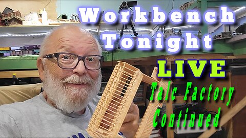 Continuing With The Talc Factory On The Workbench Tonight