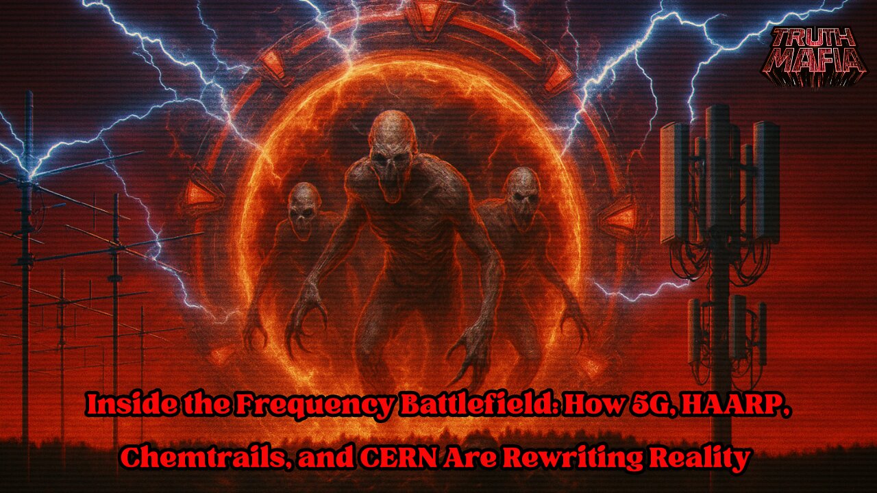 Inside the Frequency Battlefield: How 5G, HAARP, Chemtrails, and CERN Are Rewriting Reality