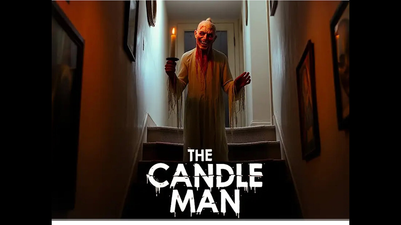 The horror candle man