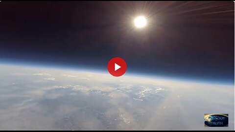 EARTH Is FLAT and NOT SPINNING - SEE FOR YOURSELF (Altitude: 121,000 Feet)