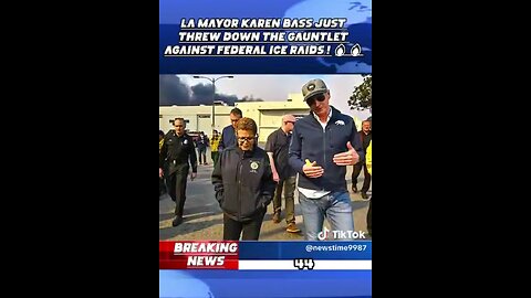 Bass the Ass and Newscum have chosen to side with lawless illegal immigrants instead of law & order