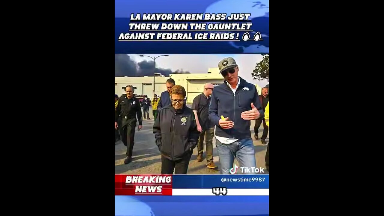 Bass the Ass and Newscum have chosen to side with lawless illegal immigrants instead of law & order