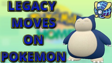 Legacy moves and Making my MASCOT!!!