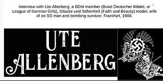 Interview with Ute Allenberg a BDM member (League of German Girls) & Faith and Beauty Member