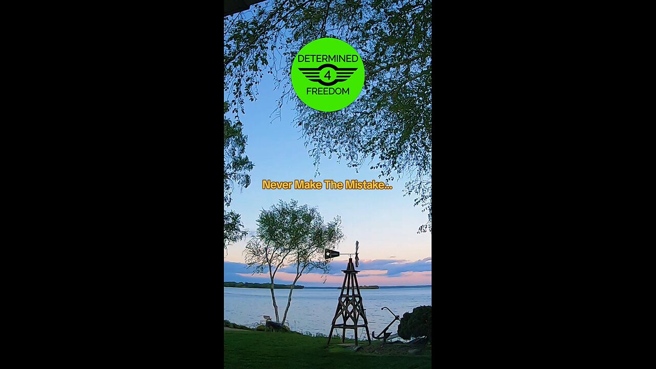 Never Make The Mistake...