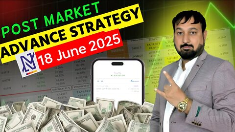 18 June 2025 Wednesday | Nifty50 Post Market analysis | Crypto Live trading #ltpcalculator