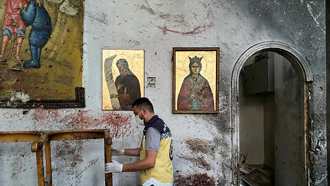 Syria: Muslim Blew Himself Up in Prophet Elias Orthodox Church in Damascus Killing 22 Christians