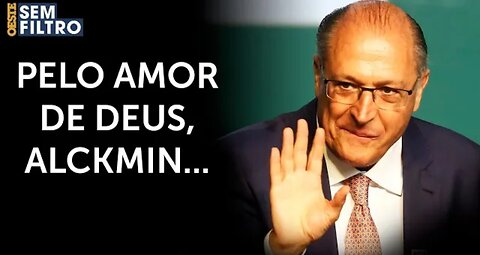'Esquerda funciona melhor', afirma Alckmin em evento para amestrados polític_HD