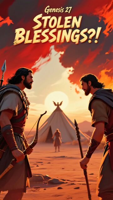😲 Genesis 27 EXPLAINED: Jacob Stole Esau’s Blessing?! #Genesis27 #BibleExplained #JacobAndEsau