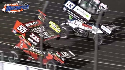 410 Sprint Cars And RaceSaver Sprint Cars At Jackson Motorplex (7/25/2025)