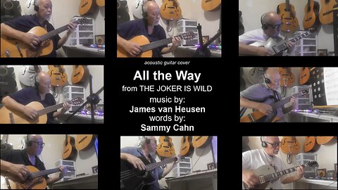 "All the Way" acoustic guitar instrumental cover