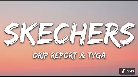 DripReport - Skechers (Lyrics)ft. Tyga
