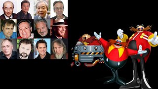 Video Game Voice Comparison- Dr. Robotnik/Dr. Eggman (Sonic)