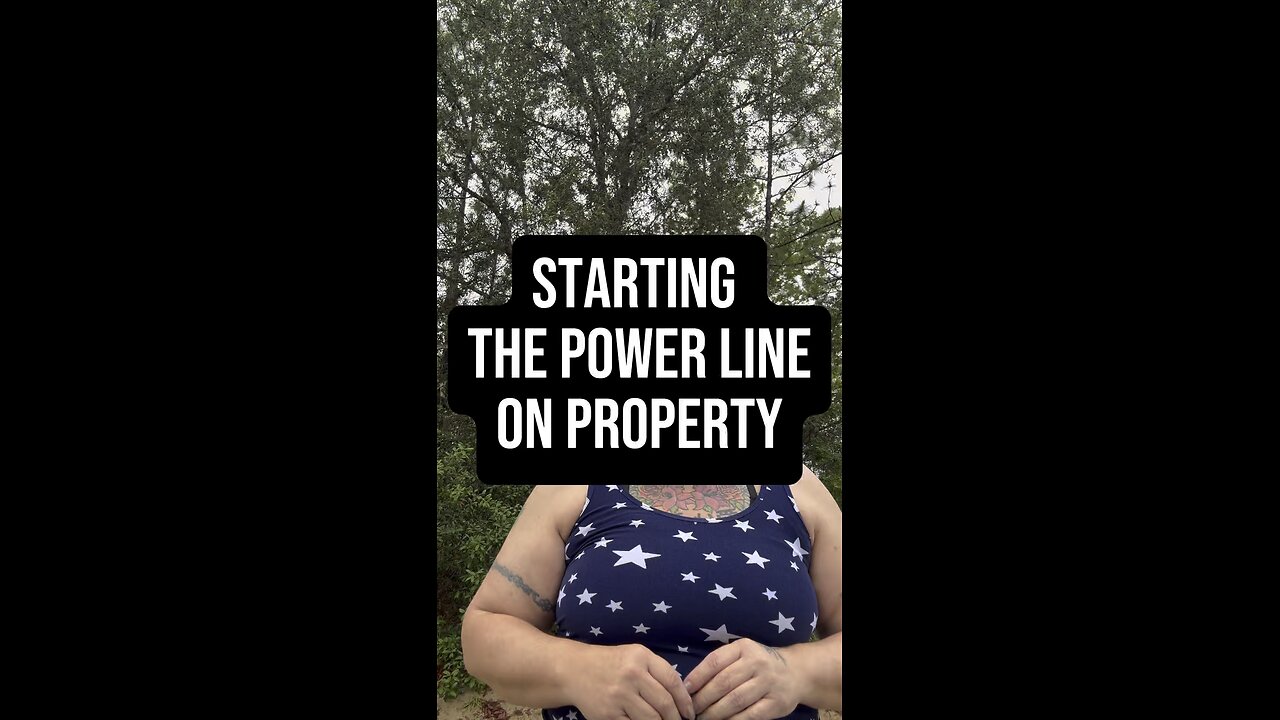 Start The Power Line On Property 😁