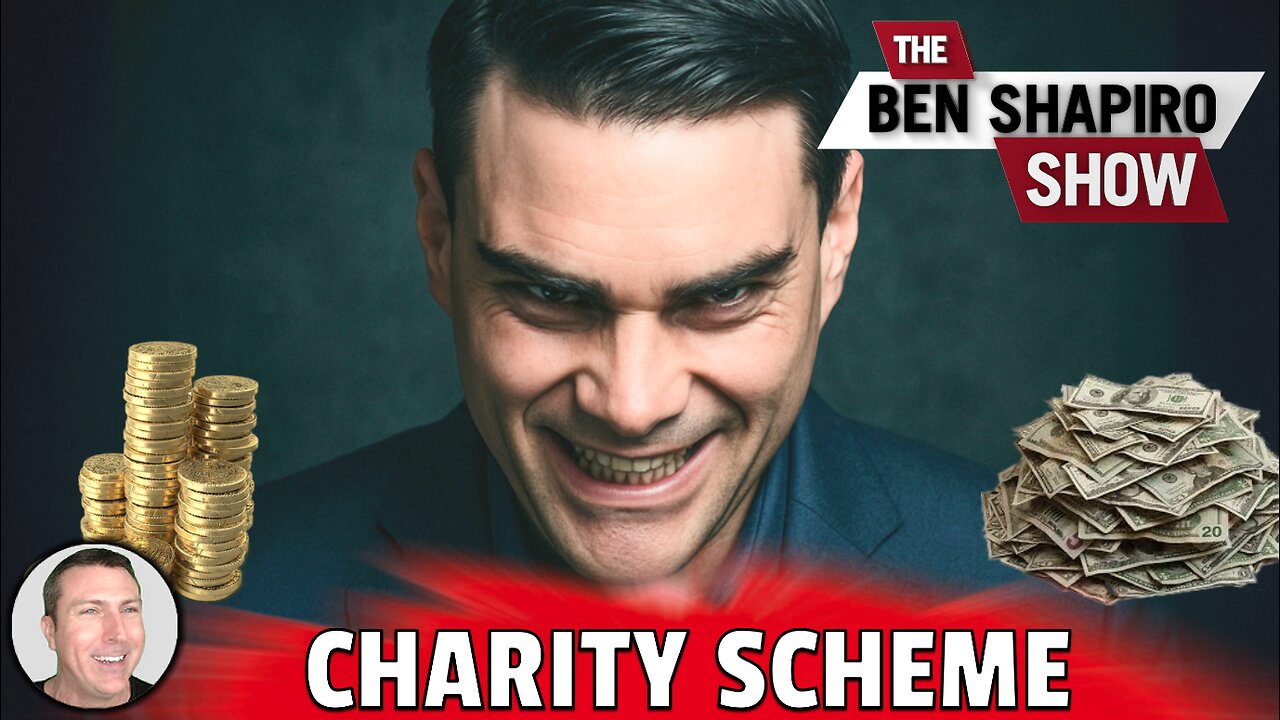 Ben Shapiro Linked To Shady "Charity" Scheme - Millions Donated but Just $11,000 Went to Local Kids!