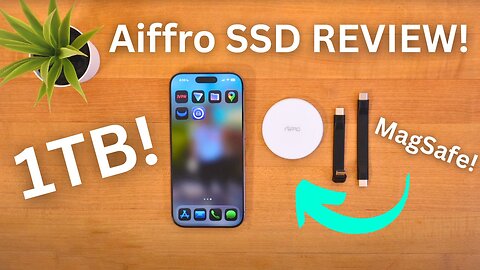 Aiffro P10 MagSafe SSD REVIEW! // A MUST-HAVE For ProRes LOG Filmers!