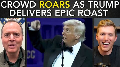 Crowd ROARS as Trump BRUTALLY ROASTS Adam Schiff