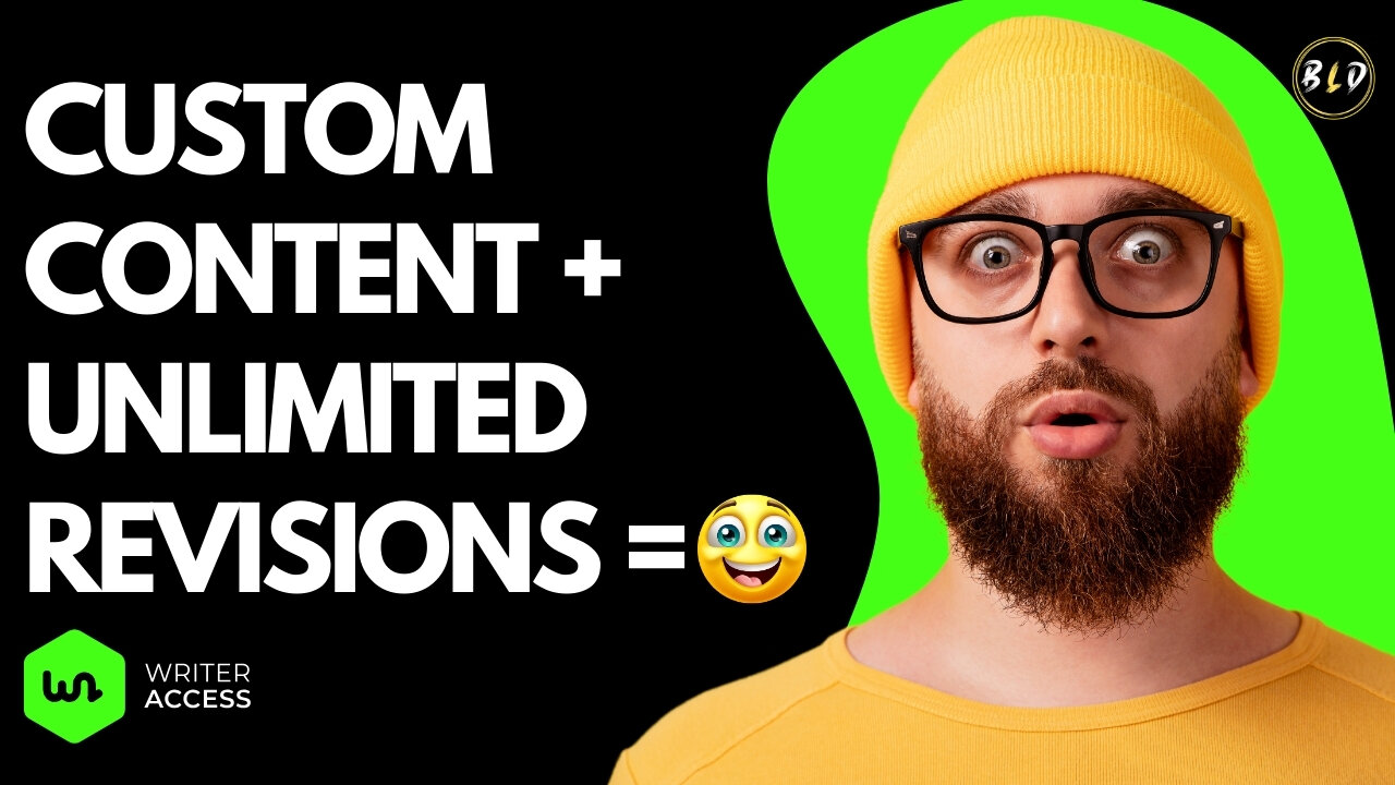Get Custom Content and Unlimited Revisions with WriterAccess | WriterAccess Lifetime Deal
