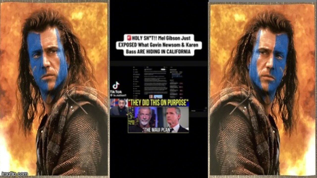 MEL GIBSON JUST EXPOSED WHAT GAVIN NEWSOM AND KAREN BASS ARE HIDING IN CALIFORNIA❗