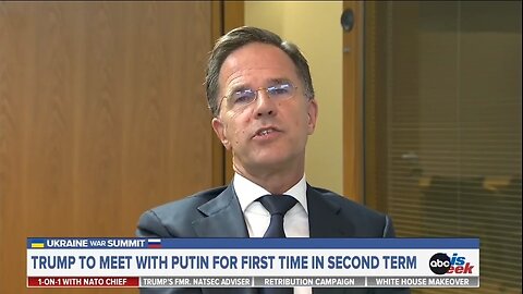 NATO Sec General: Ukraine Has To Be A Sovereign Nation
			