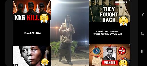 THE BLACK PEOPLE WHO TERRIFIED DA KKK WHEN WE UNIFY AN FIGHT AS ONE WHITE SUPREMACY CANT STAND UP💪🏾🔵