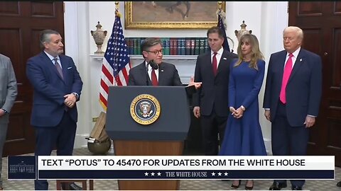 Speaker Johnson: Trump Accounts Can Change The Country