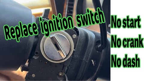 Dodge D150 replace ignition switch