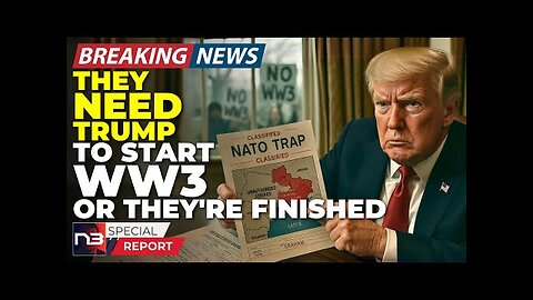 Breaking: The Real Reason They Want WW3 Is So Sick Even Trump Can't Say It On TV