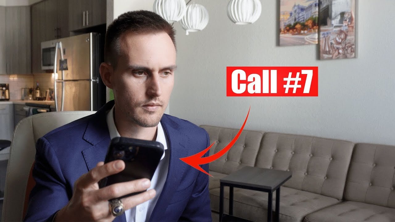 LIVE Cold Calling With Objections:10 Calls, 2 PICKUPS (6:20 pm on Friday)