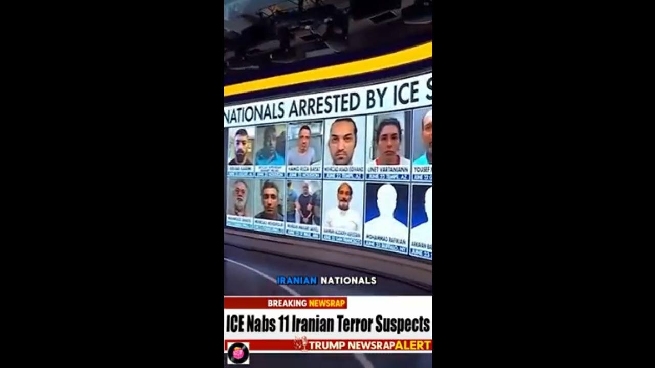 Breaking: ICE Arrests 11 Iranian Nationals with Suspected Terrorist Ties