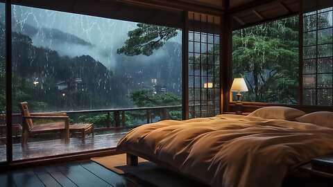 Sleep in Seconds 😴 | Calming Rain & Deep Sleep Music for Total Relaxation