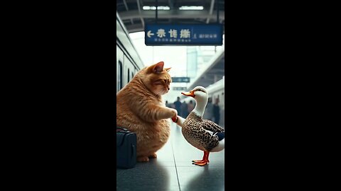 Cat Duck dance