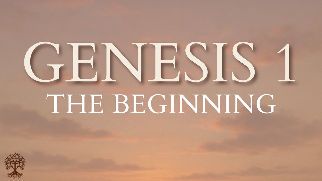 Genesis 1 | The Beginning | Bible Reading | Calm Scripture Audio for Meditation, Prayer & Reflection