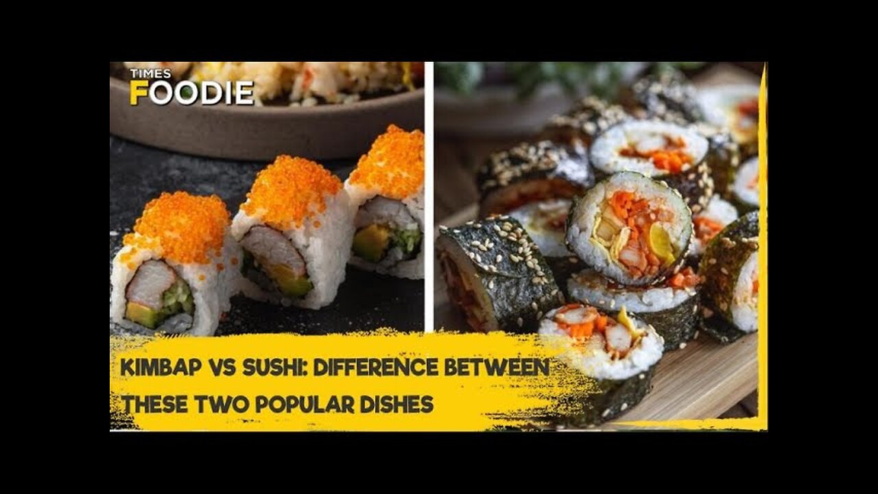 DIFFERENCE between Kimbap & Sushi!