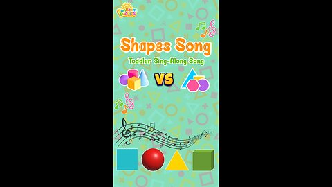 2D and 3D shapes song!