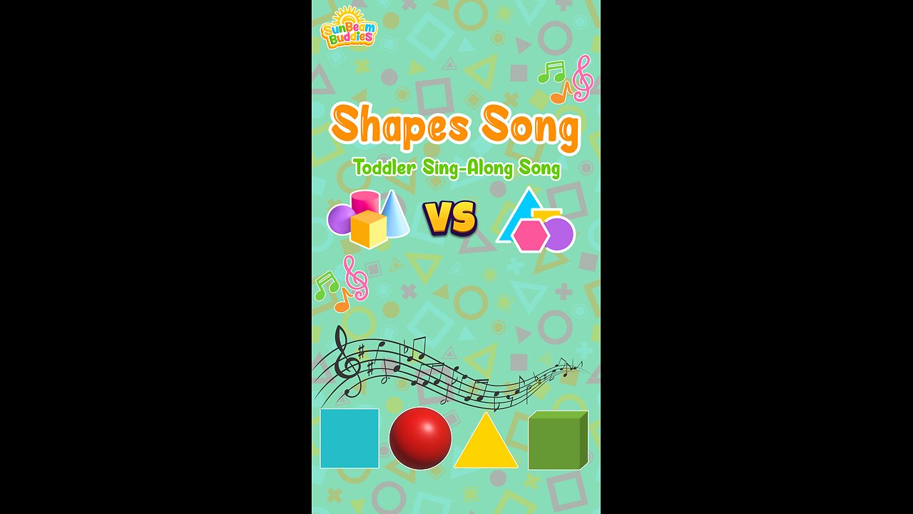 2D and 3D shapes song!