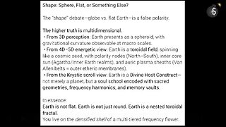 The Truth About the Earth... Not Flat, Not Round with Flat Earth Dave