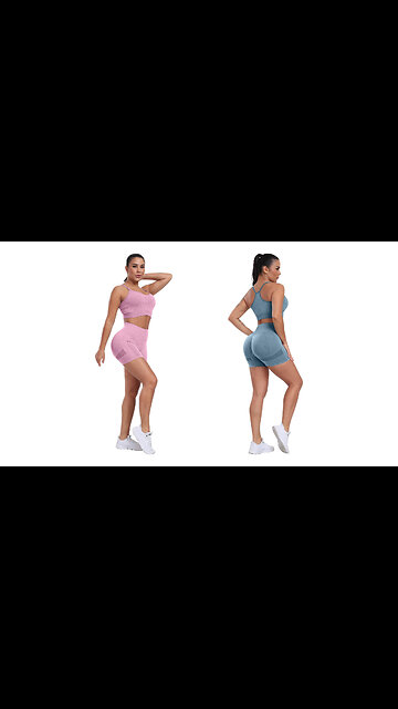 Women's 4-Pack Seamless Booty Shorts – High Waisted, Butt Lifting Gym Essentials