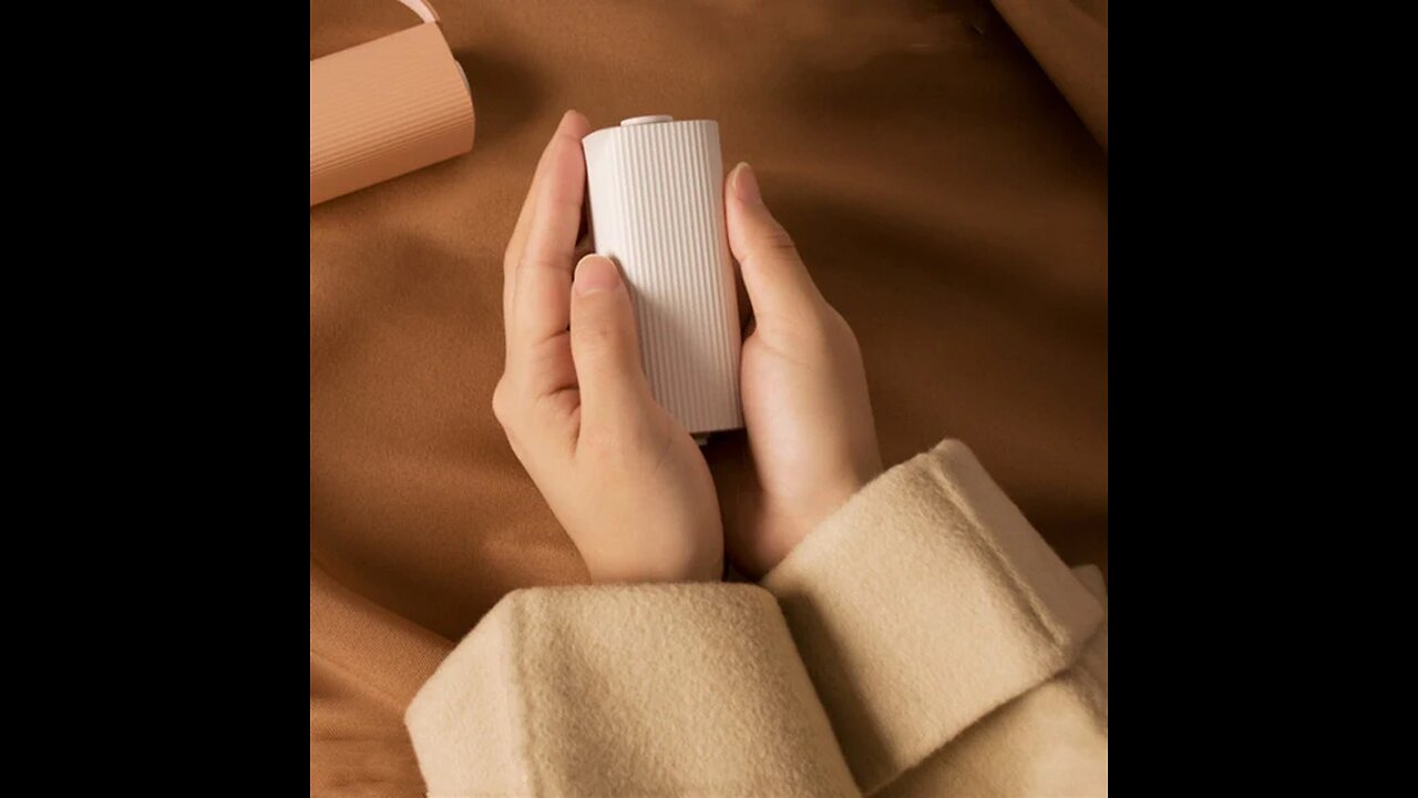 2-in-1 Portable Mini Rechargeable Hand Warmer & 4000mAh Power Bank, for Camping, Skiing, Fishing