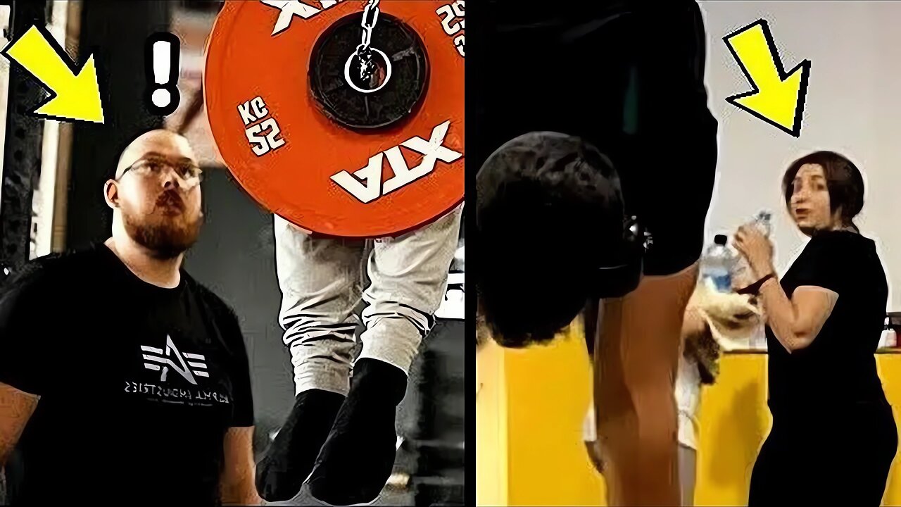đŸ”¥Scaring People in The Gym With Calisthenics #21