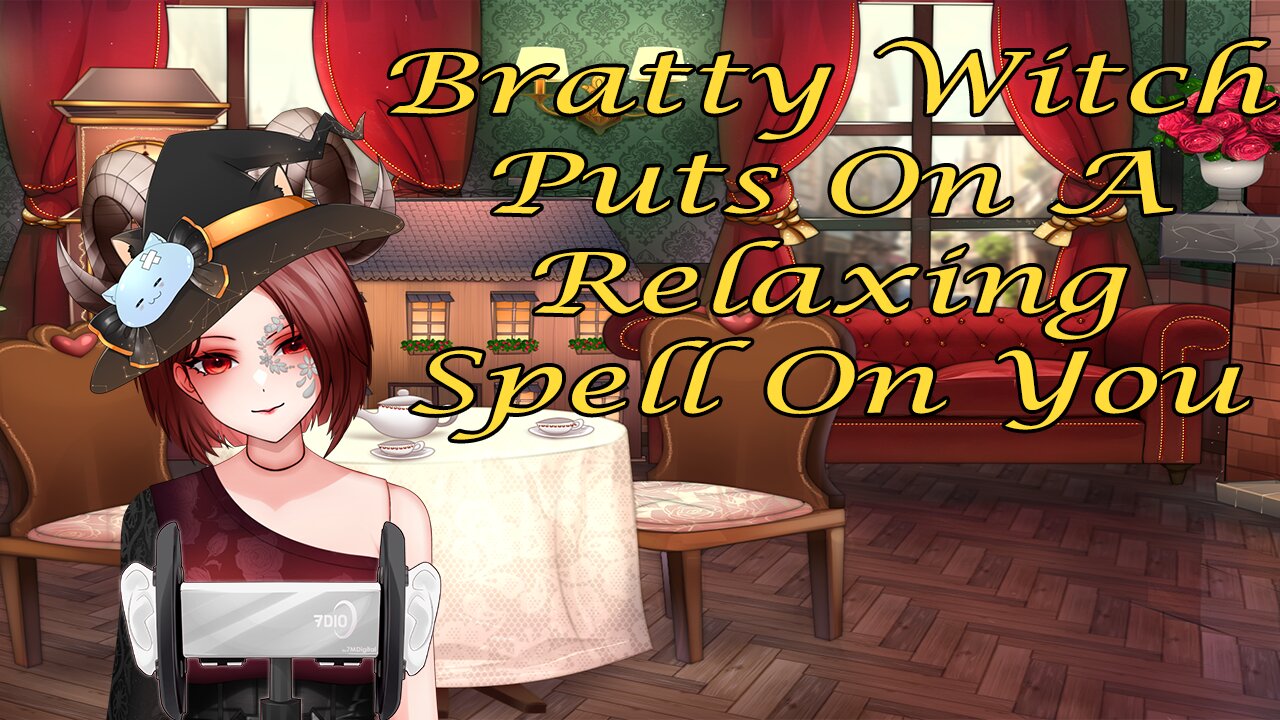 3Dio ASMR - Bratty Witch Puts A Relaxing Spell On You