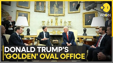 US President Donald Trump Brings 'The Bling' to Oval Office Makeover | World News | WION