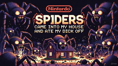 SPIDERS CAME INTO MY HOUSE AND ATE MY DICK OFF