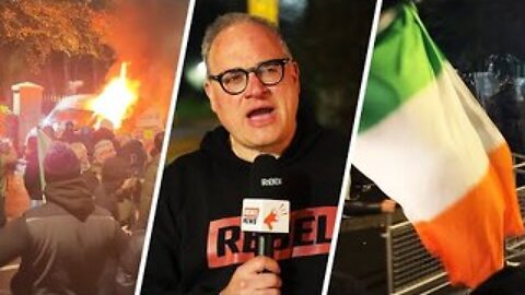 Reporting from Dublin’s refugee camp today was one of the wildest days of my life