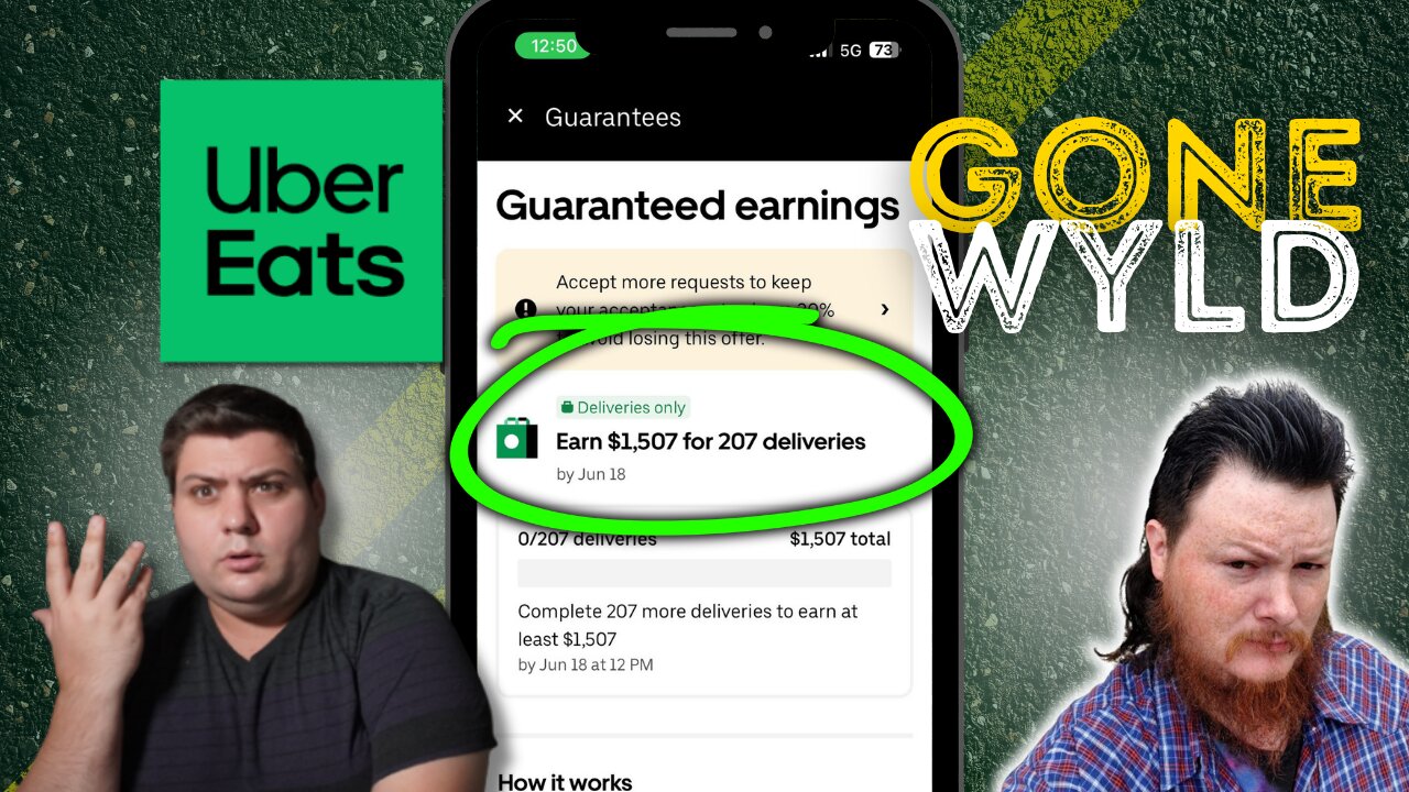 The Truth about Guaranteed Earnings on UberEats! Are They Worth It?