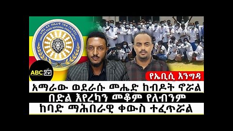 አማራው ወደራሱ መሔድ ከብዶት ኖሯል || በድል እየረካን መቆም የለብንም || ከባድ ማሕበራዊ በውስ ተፈጥሯል || የኤቢሲ እንግዳ